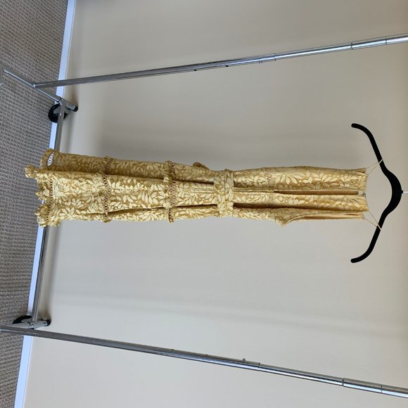 Keepsake Yellow Midi Dress - Picture 4 of 7